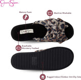 Plush Open Slide On House Slipper for Women