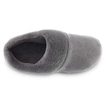 Cozy Terry Hoodback Clog Slippers w/ Memory Foam