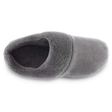 Cozy Terry Hoodback Clog Slippers w/ Memory Foam