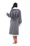 Soft & Warm Women’s Sherpa Bathrobe