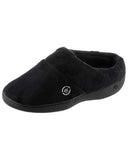 Cozy Terry Hoodback Clog Slippers w/ Memory Foam