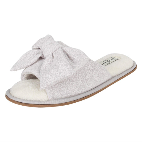 Plush Open Slide On House Slipper for Women