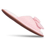 Plush Open Slide On House Slipper for Women