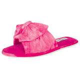 Plush Open Slide On House Slipper for Women