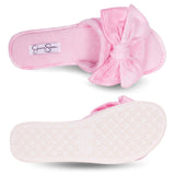 Plush Open Slide On House Slipper for Women