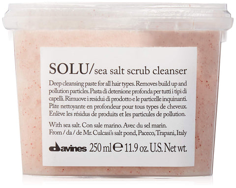 Solu Sea Salt Scrub Cleanser | 8.45 Fl Oz