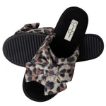 Plush Open Slide On House Slipper for Women