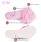 Plush Open Slide On House Slipper for Women