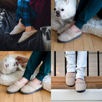 Cozy Terry Hoodback Clog Slippers w/ Memory Foam