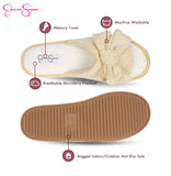 Plush Open Slide On House Slipper for Women