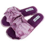 Plush Open Slide On House Slipper for Women