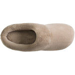 Cozy Terry Hoodback Clog Slippers w/ Memory Foam