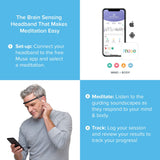 Meditation Tracker Headset for Body Activity