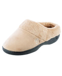 Cozy Terry Hoodback Clog Slippers w/ Memory Foam