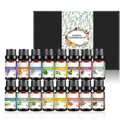 Certified Natural Essential Oil Set