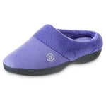 Cozy Terry Hoodback Clog Slippers w/ Memory Foam