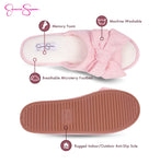 Plush Open Slide On House Slipper for Women