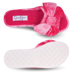 Plush Open Slide On House Slipper for Women